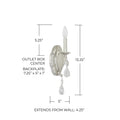 CAPITAL LIGHTING, BLAKELY SCONCE, WALL SCONCES