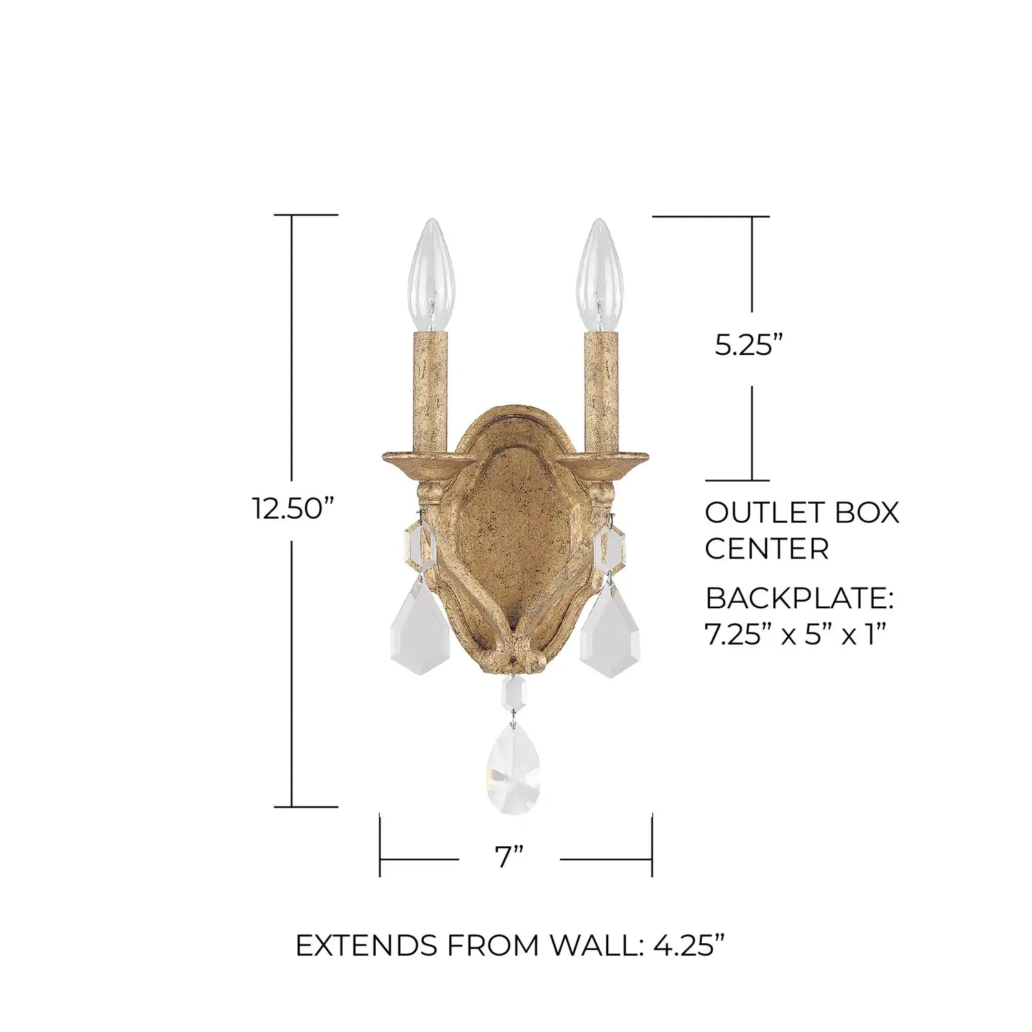 CAPITAL LIGHTING, BLAKELY SCONCE, WALL SCONCES