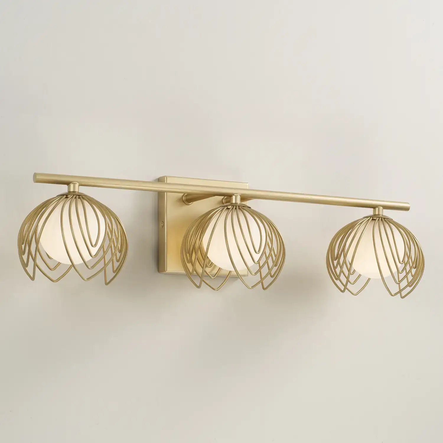 CAPITAL LIGHTING, FLORA VANITY, VANITY LIGHT