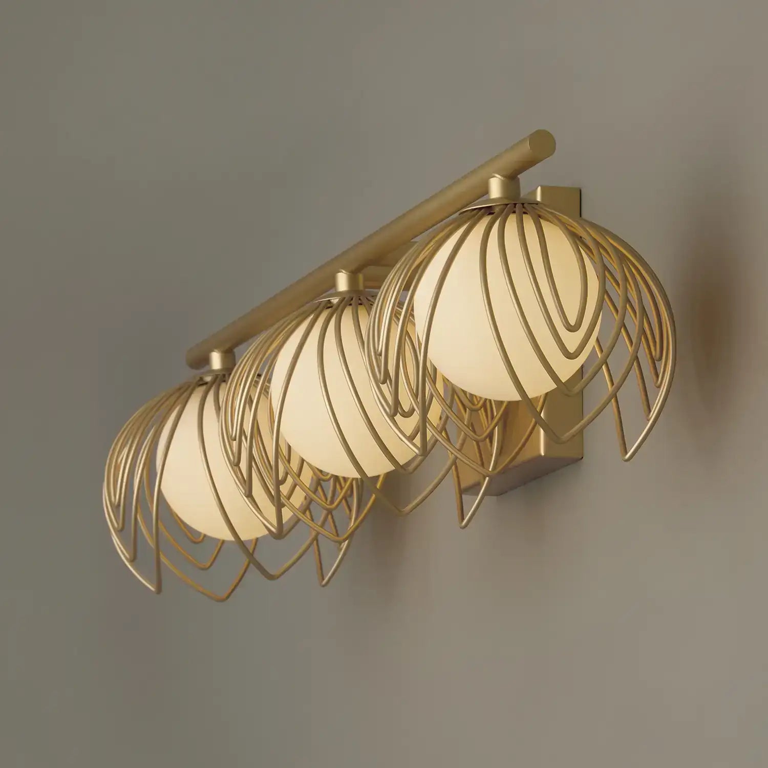 CAPITAL LIGHTING, FLORA VANITY, VANITY LIGHT