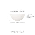 CAPITAL LIGHTING, CRESCENT SCONCE, WALL SCONCES