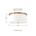 CAPITAL LIGHTING, MIDTOWN FLUSH MOUNT, FLUSH MOUNT CEILING LIGHTS