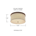CAPITAL LIGHTING, MIDTOWN FLUSH MOUNT, FLUSH MOUNT CEILING LIGHTS