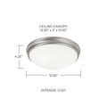 CAPITAL LIGHTING, HANSEN FLUSH MOUNT, FLUSH MOUNT CEILING LIGHTS