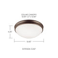 CAPITAL LIGHTING, HANSEN FLUSH MOUNT, FLUSH MOUNT CEILING LIGHTS