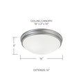 CAPITAL LIGHTING, HANSEN FLUSH MOUNT, FLUSH MOUNT CEILING LIGHTS