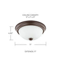 CAPITAL LIGHTING, BATES FLUSH MOUNT, FLUSH MOUNT CEILING LIGHTS