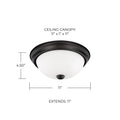 CAPITAL LIGHTING, BATES FLUSH MOUNT, FLUSH MOUNT CEILING LIGHTS
