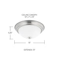 CAPITAL LIGHTING, BATES FLUSH MOUNT, FLUSH MOUNT CEILING LIGHTS