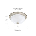 CAPITAL LIGHTING, BATES FLUSH MOUNT, FLUSH MOUNT CEILING LIGHTS