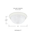 CAPITAL LIGHTING, BATES FLUSH MOUNT, FLUSH MOUNT CEILING LIGHTS