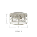 CAPITAL LIGHTING, BEAUFORT FLUSH MOUNT, FLUSH MOUNT CEILING LIGHTS