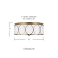 CAPITAL LIGHTING, RYLANN FLUSH MOUNT, FLUSH MOUNT CEILING LIGHTS