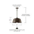 CAPITAL LIGHTING, TYBEE PENDANT, PENDANT LIGHT