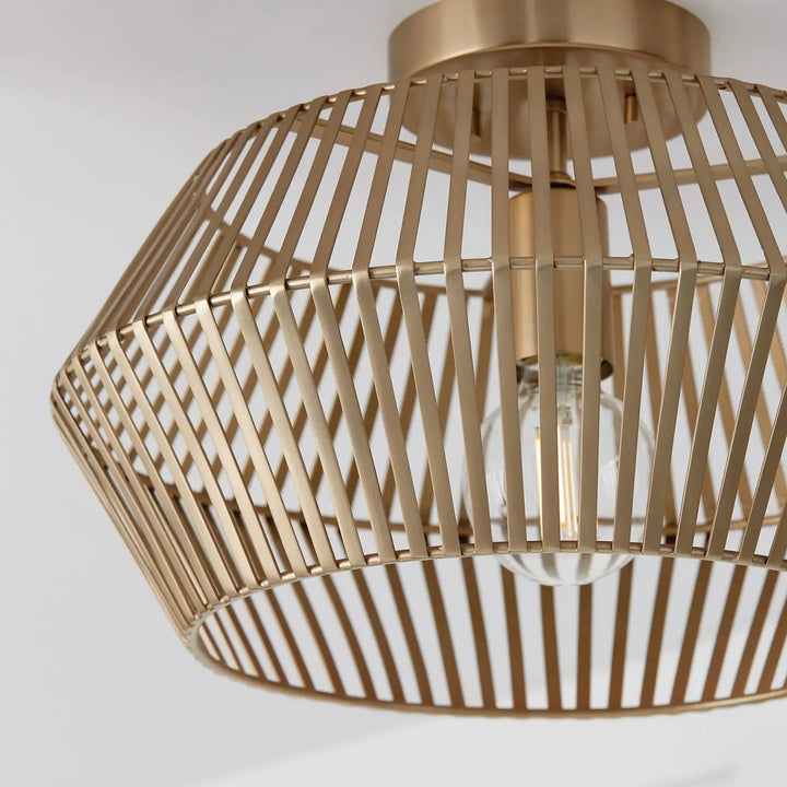 CAPITAL LIGHTING, KAIYA SEMI-FLUSH, SEMI FLUSH MOUNT LIGHT