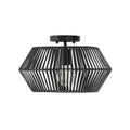 CAPITAL LIGHTING, KAIYA SEMI-FLUSH, SEMI FLUSH MOUNT LIGHT