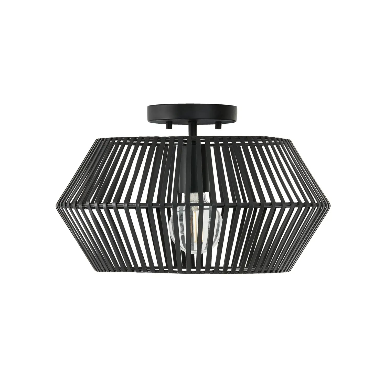 CAPITAL LIGHTING, KAIYA SEMI-FLUSH, SEMI FLUSH MOUNT LIGHT