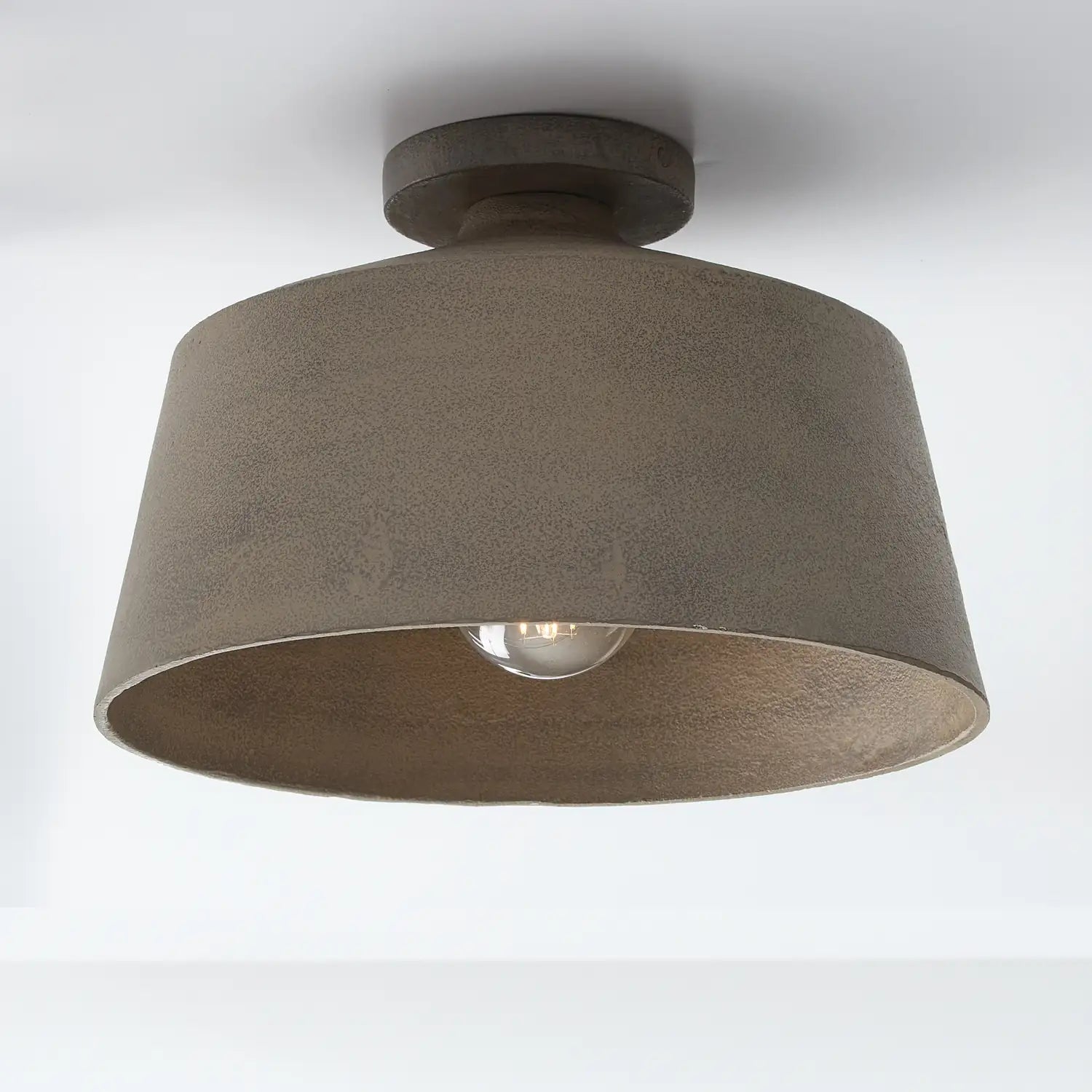 CAPITAL LIGHTING, QUARRY SEMI-FLUSH, SEMI FLUSH MOUNT LIGHT