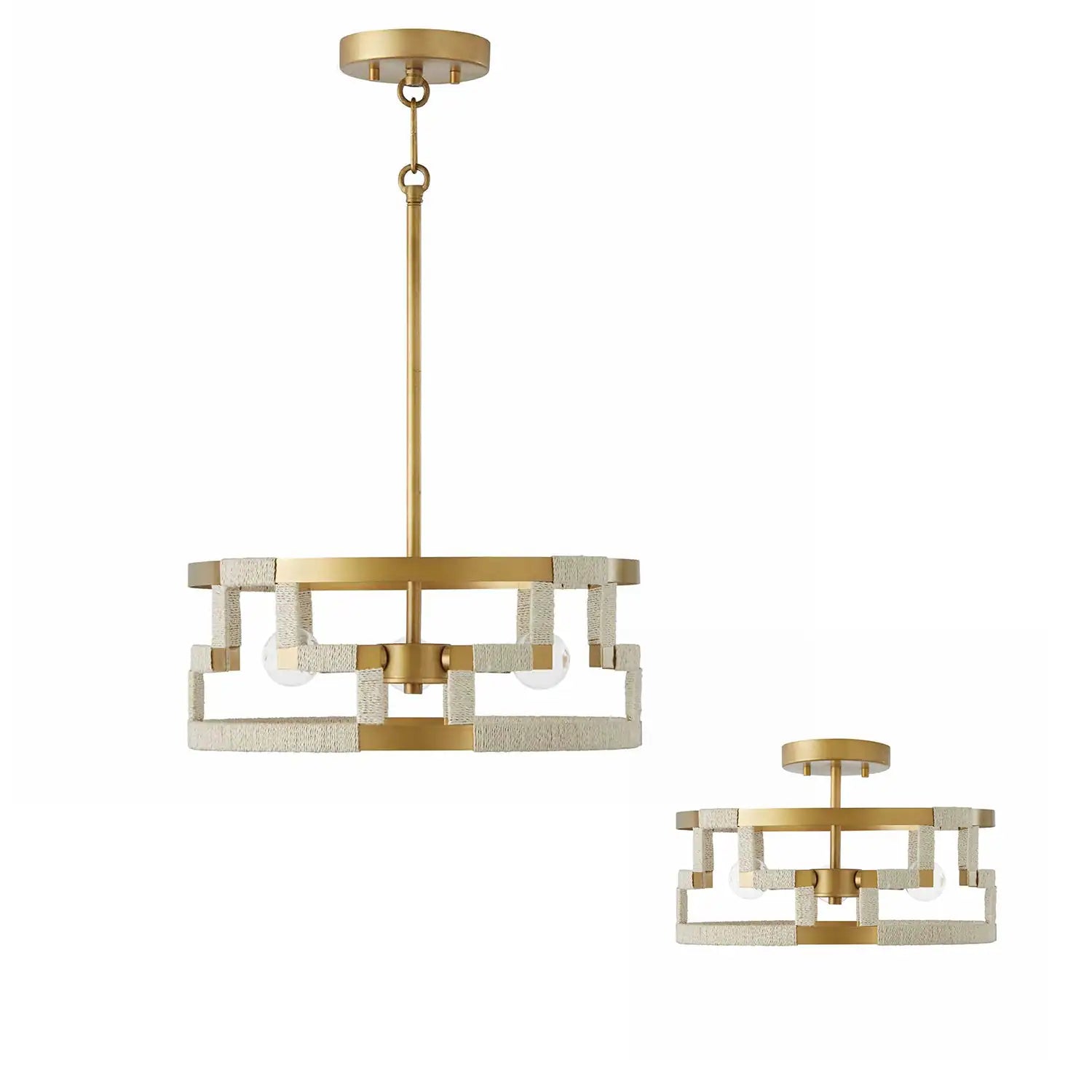 CAPITAL LIGHTING, HALA SEMI-FLUSH, SEMI FLUSH MOUNT LIGHT