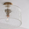 CAPITAL LIGHTING, EMERSON SEMI-FLUSH, SEMI FLUSH MOUNT LIGHT