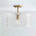 CAPITAL LIGHTING, EMERSON SEMI-FLUSH, SEMI FLUSH MOUNT LIGHT
