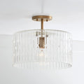 CAPITAL LIGHTING, EMERSON SEMI-FLUSH, SEMI FLUSH MOUNT LIGHT
