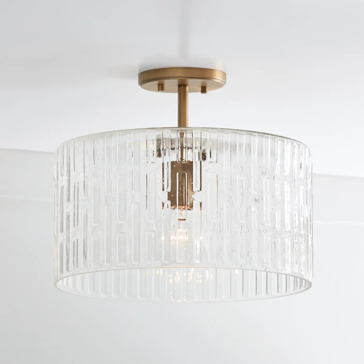 CAPITAL LIGHTING, EMERSON SEMI-FLUSH, SEMI FLUSH MOUNT LIGHT