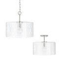 CAPITAL LIGHTING, EMERSON SEMI-FLUSH, SEMI FLUSH MOUNT LIGHT