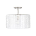 CAPITAL LIGHTING, EMERSON SEMI-FLUSH, SEMI FLUSH MOUNT LIGHT