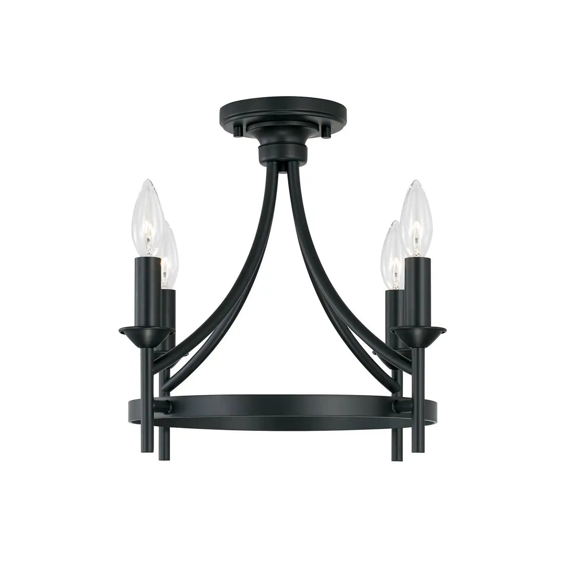 CAPITAL LIGHTING, PEYTON SEMI FLUSH, SEMI FLUSH MOUNT LIGHT