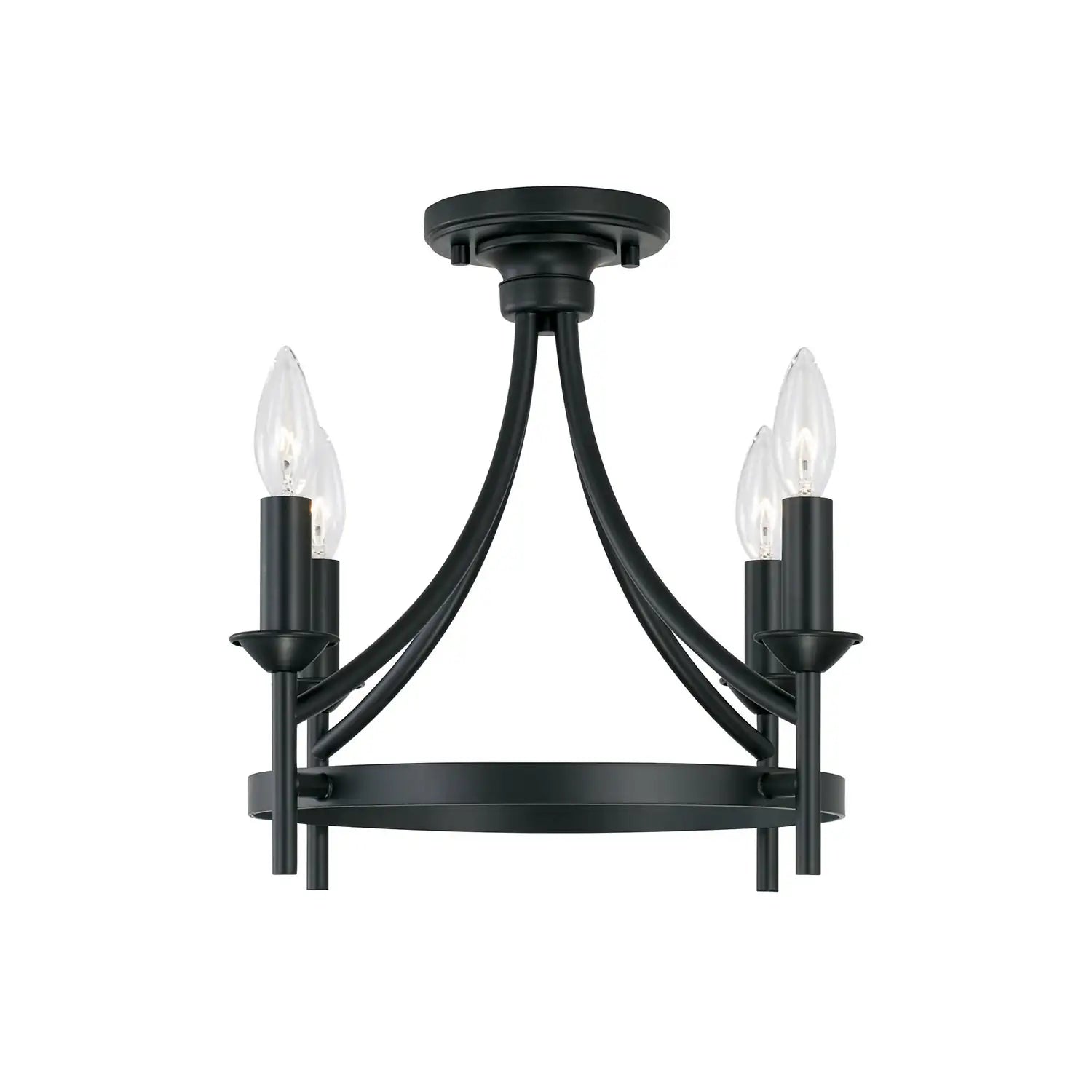 CAPITAL LIGHTING, PEYTON SEMI FLUSH, SEMI FLUSH MOUNT LIGHT