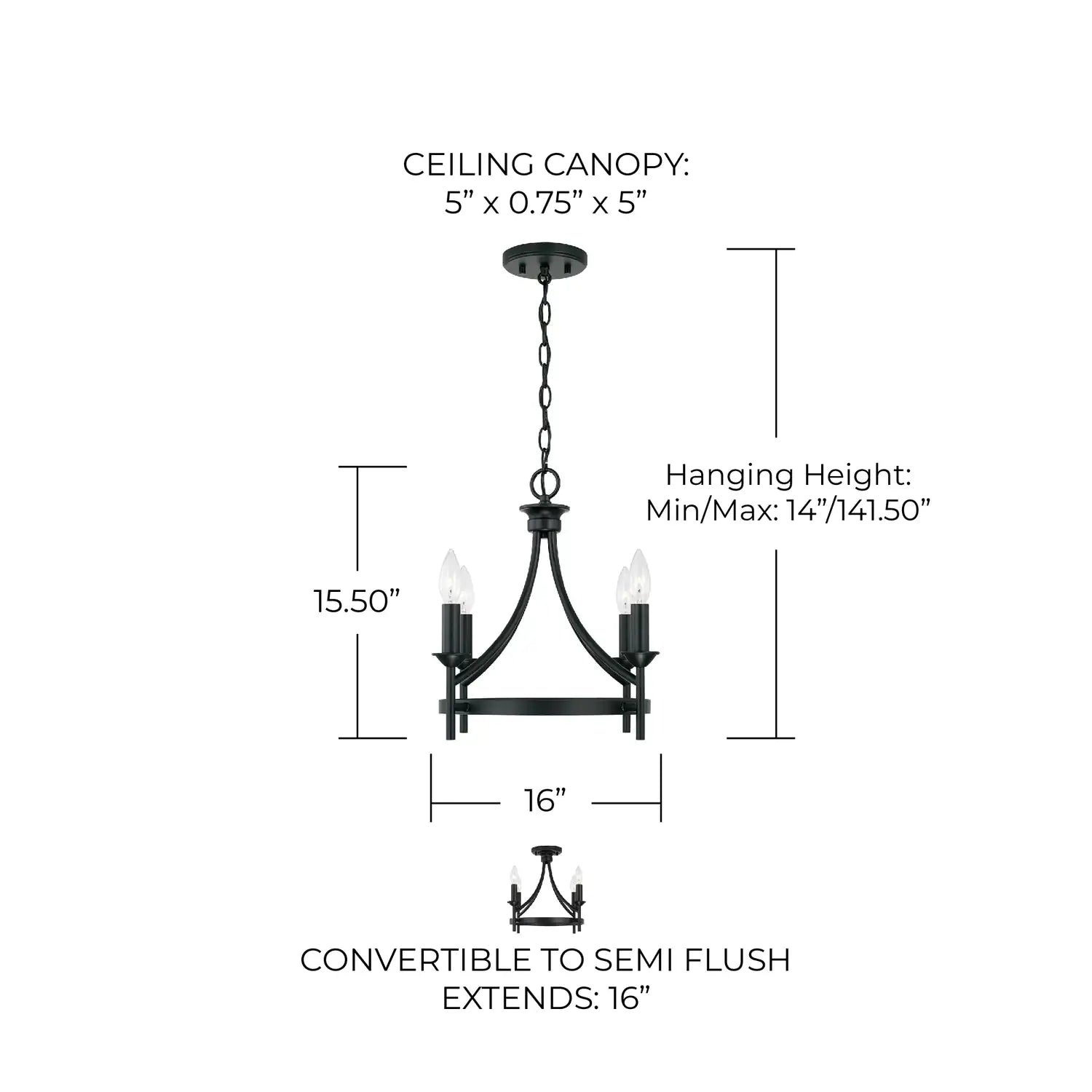 CAPITAL LIGHTING, PEYTON SEMI FLUSH, SEMI FLUSH MOUNT LIGHT