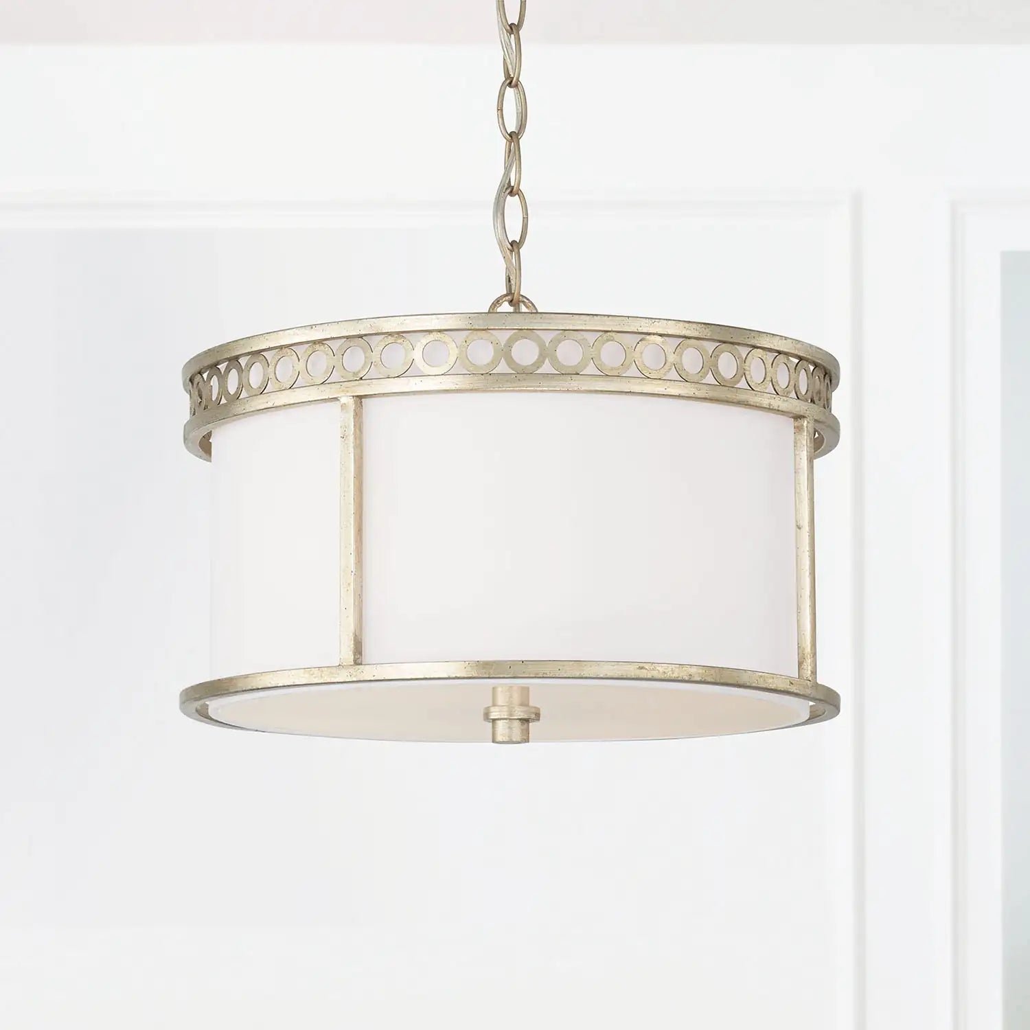 CAPITAL LIGHTING, ISABELLA SEMI-FLUSH, SEMI FLUSH MOUNT LIGHT