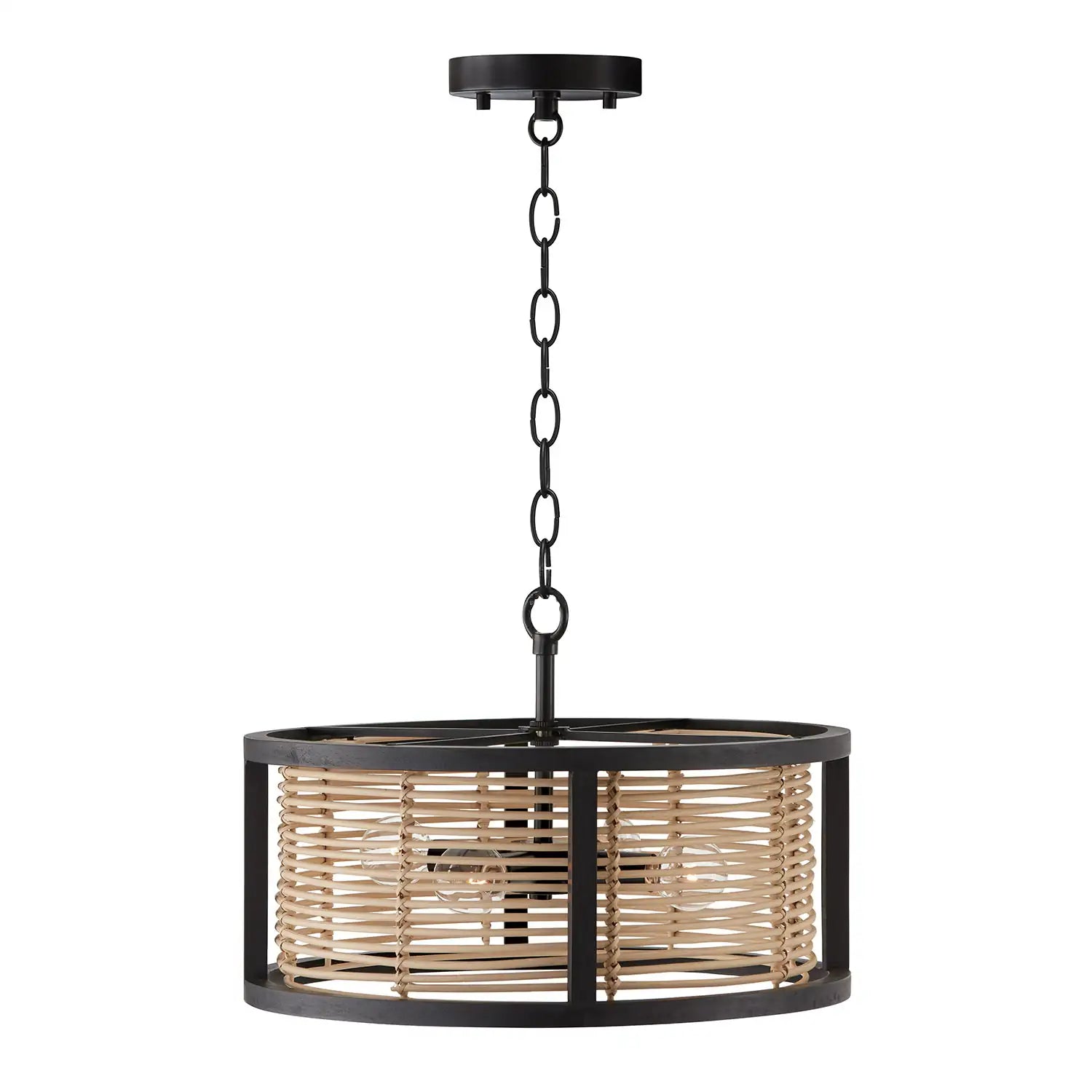 CAPITAL LIGHTING, RICO SEMI-FLUSH, SEMI FLUSH MOUNT LIGHT