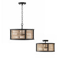 CAPITAL LIGHTING, RICO SEMI-FLUSH, SEMI FLUSH MOUNT LIGHT