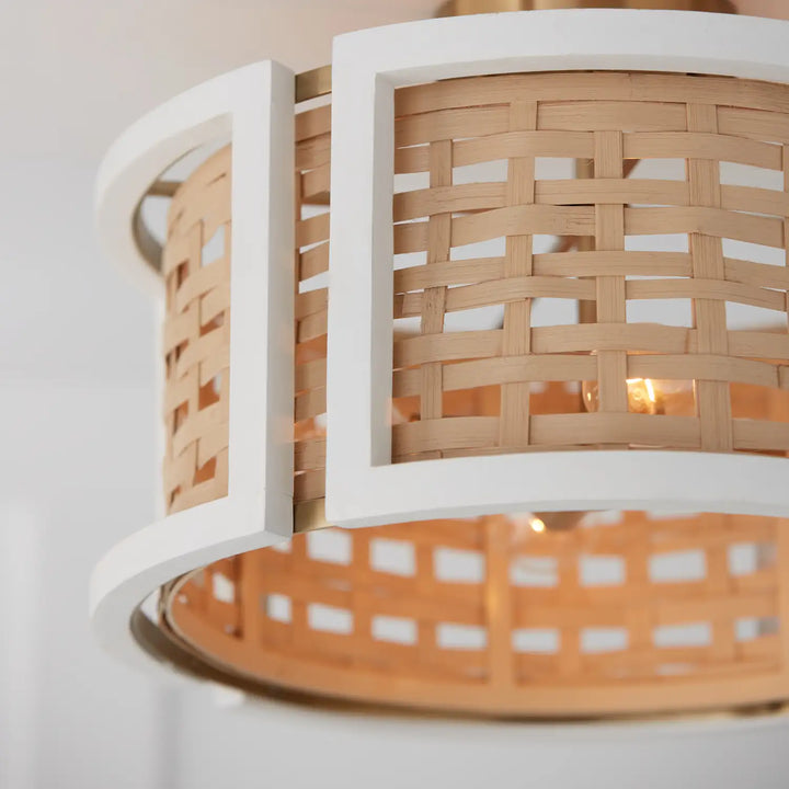 CAPITAL LIGHTING, LOLA SEMI-FLUSH, SEMI FLUSH MOUNT LIGHT