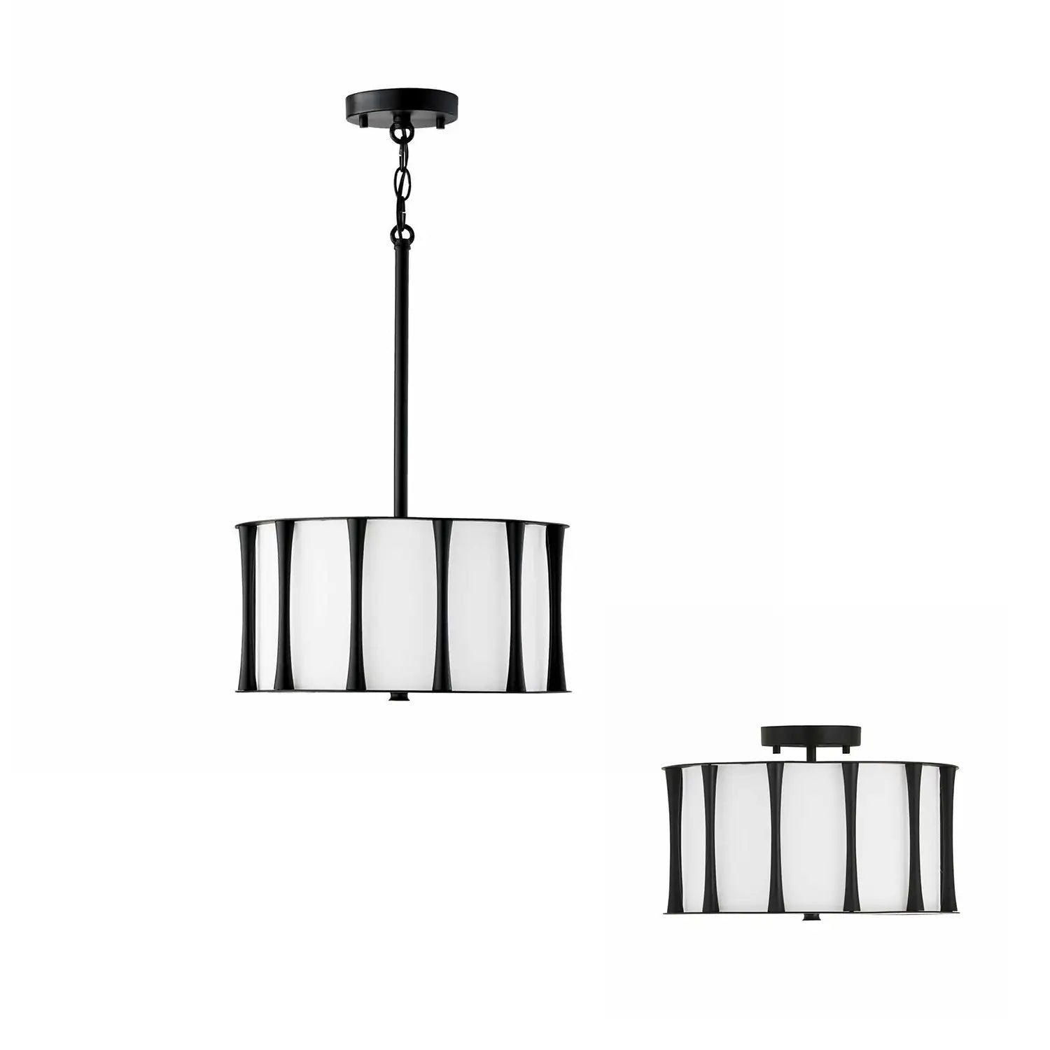 CAPITAL LIGHTING, BODIE SEMI-FLUSH, SEMI FLUSH MOUNT LIGHT