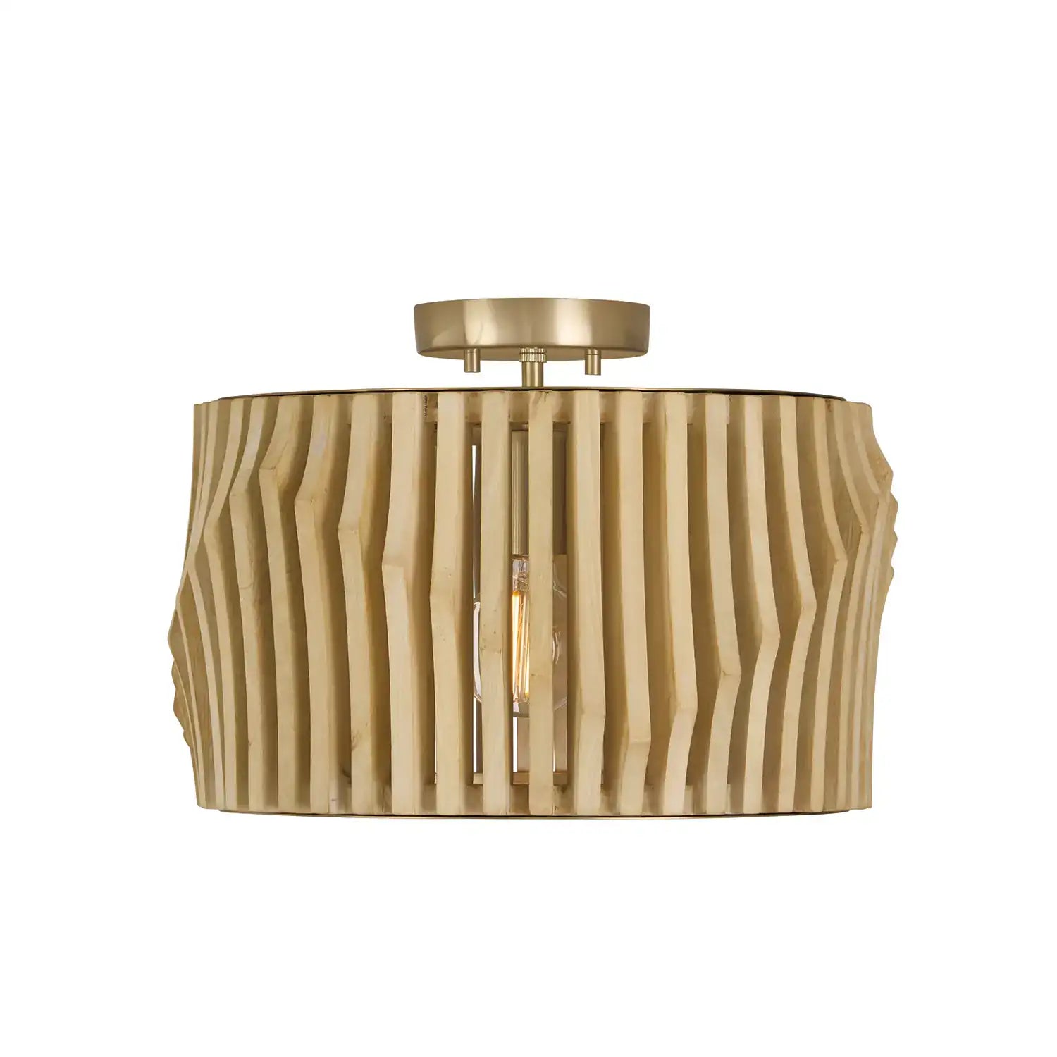 CAPITAL LIGHTING, ARCHER SEMI-FLUSH, SEMI FLUSH MOUNT LIGHT