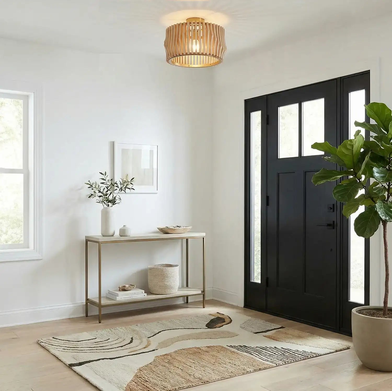 CAPITAL LIGHTING, ARCHER SEMI-FLUSH, SEMI FLUSH MOUNT LIGHT
