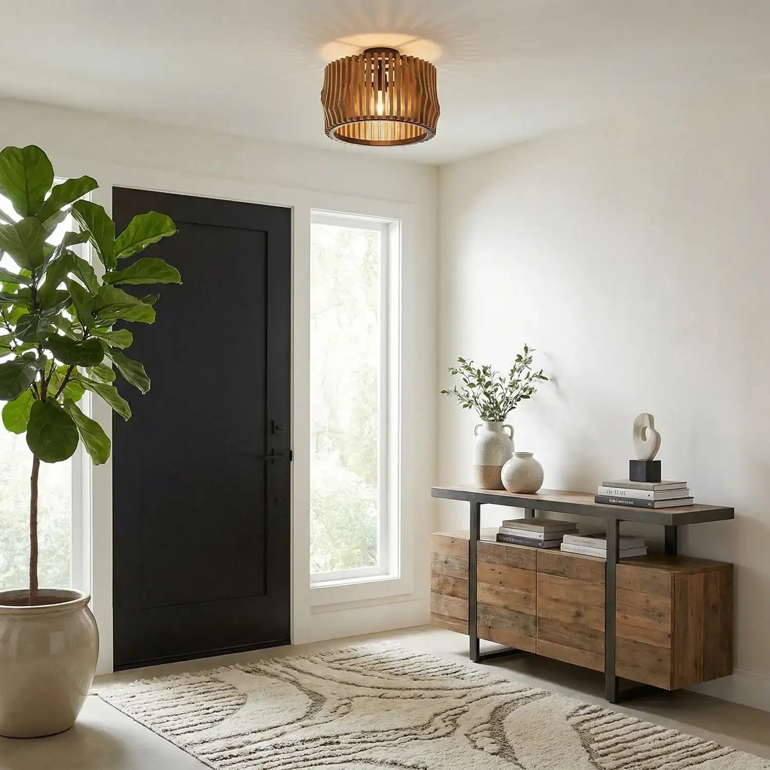 CAPITAL LIGHTING, ARCHER SEMI-FLUSH, SEMI FLUSH MOUNT LIGHT