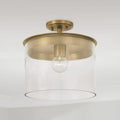CAPITAL LIGHTING, MASON SEMI-FLUSH, SEMI FLUSH MOUNT LIGHT