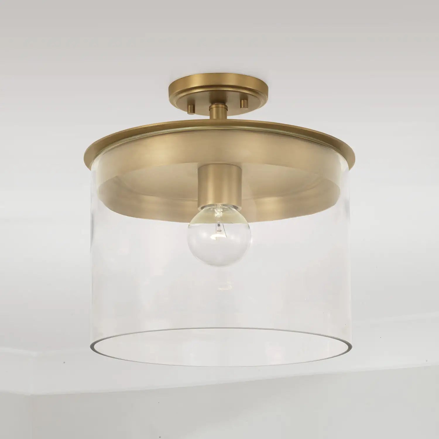 CAPITAL LIGHTING, MASON SEMI-FLUSH, SEMI FLUSH MOUNT LIGHT