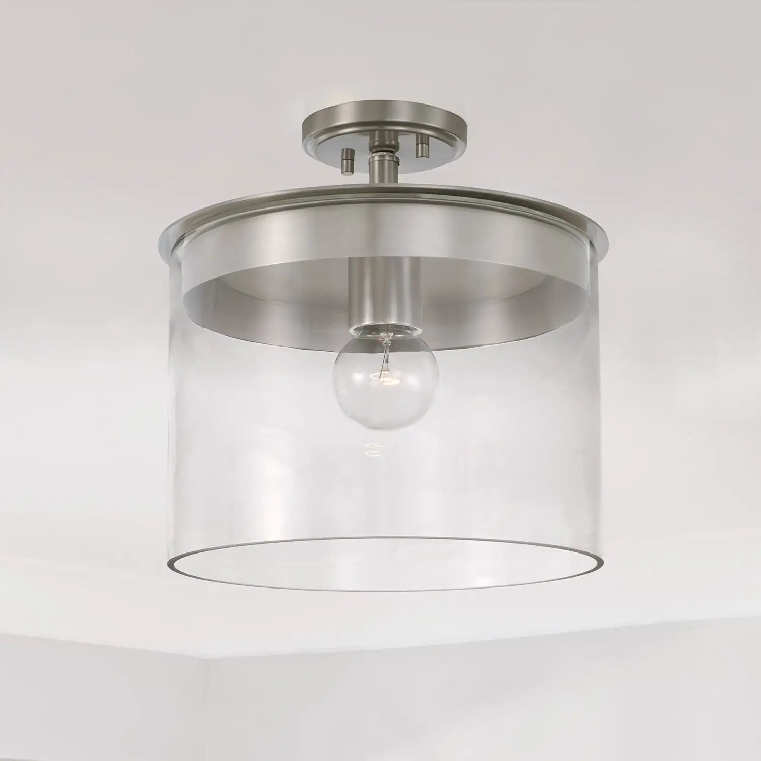 CAPITAL LIGHTING, MASON SEMI-FLUSH, SEMI FLUSH MOUNT LIGHT