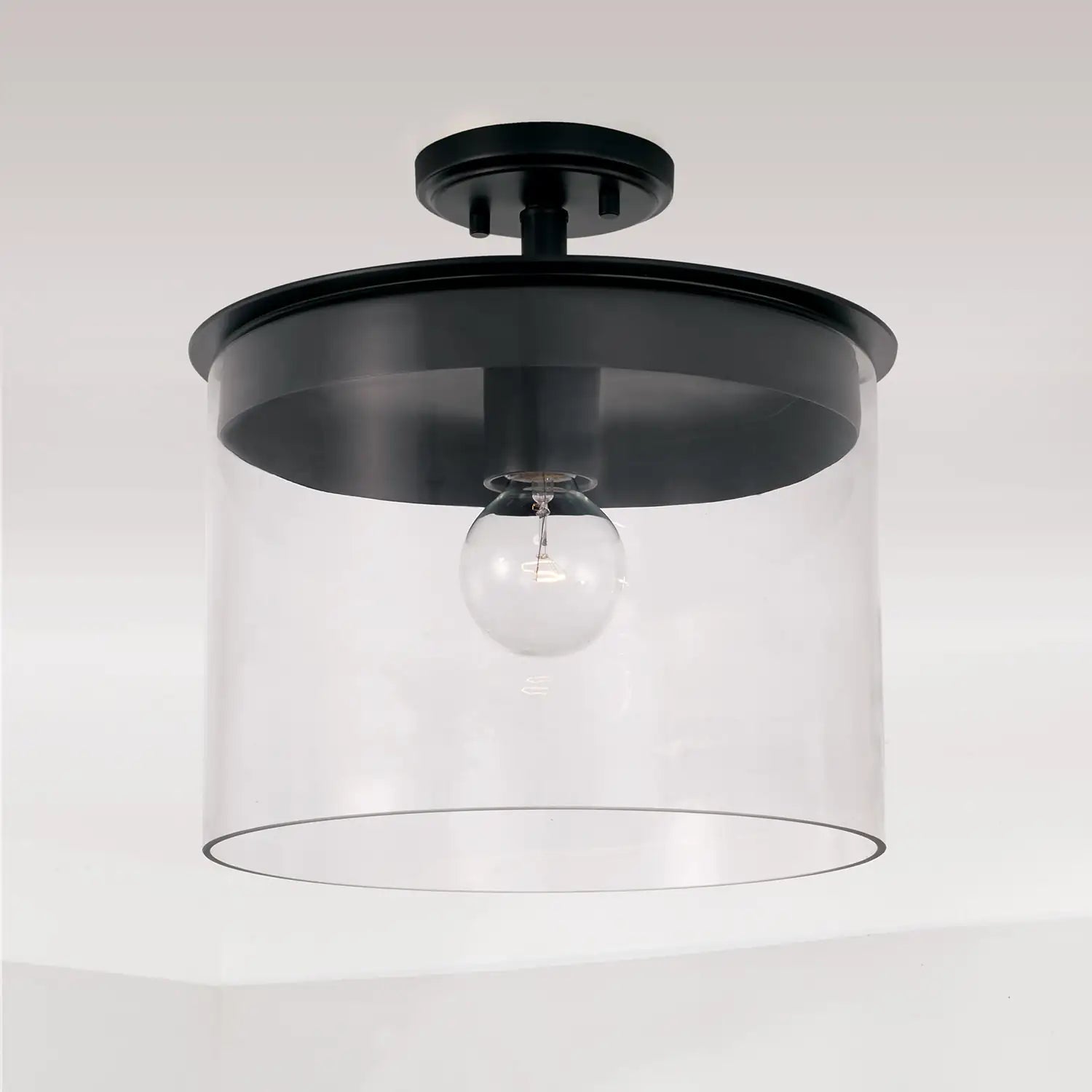 CAPITAL LIGHTING, MASON SEMI-FLUSH, SEMI FLUSH MOUNT LIGHT