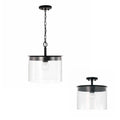 CAPITAL LIGHTING, MASON SEMI-FLUSH, SEMI FLUSH MOUNT LIGHT