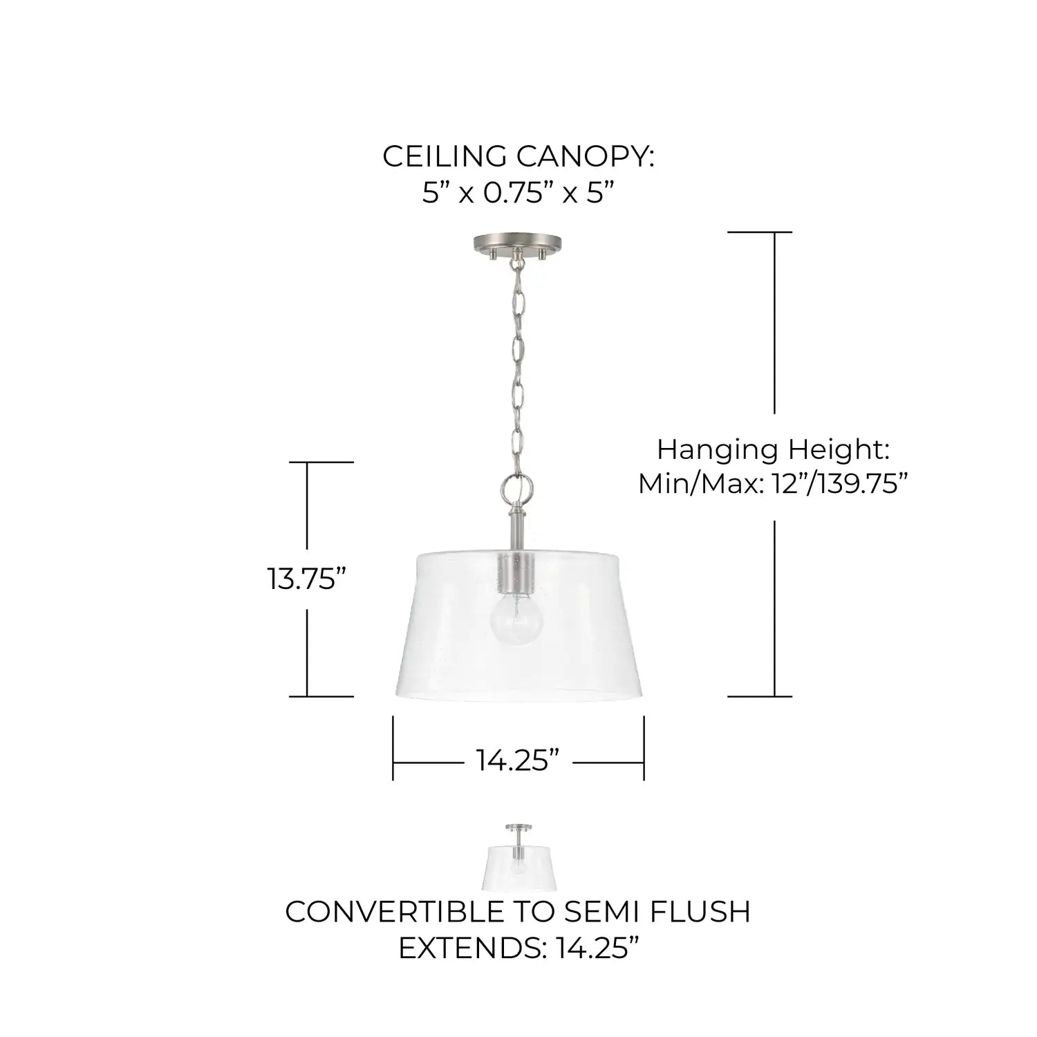 CAPITAL LIGHTING, BAKER PENDANT, PENDANT LIGHT