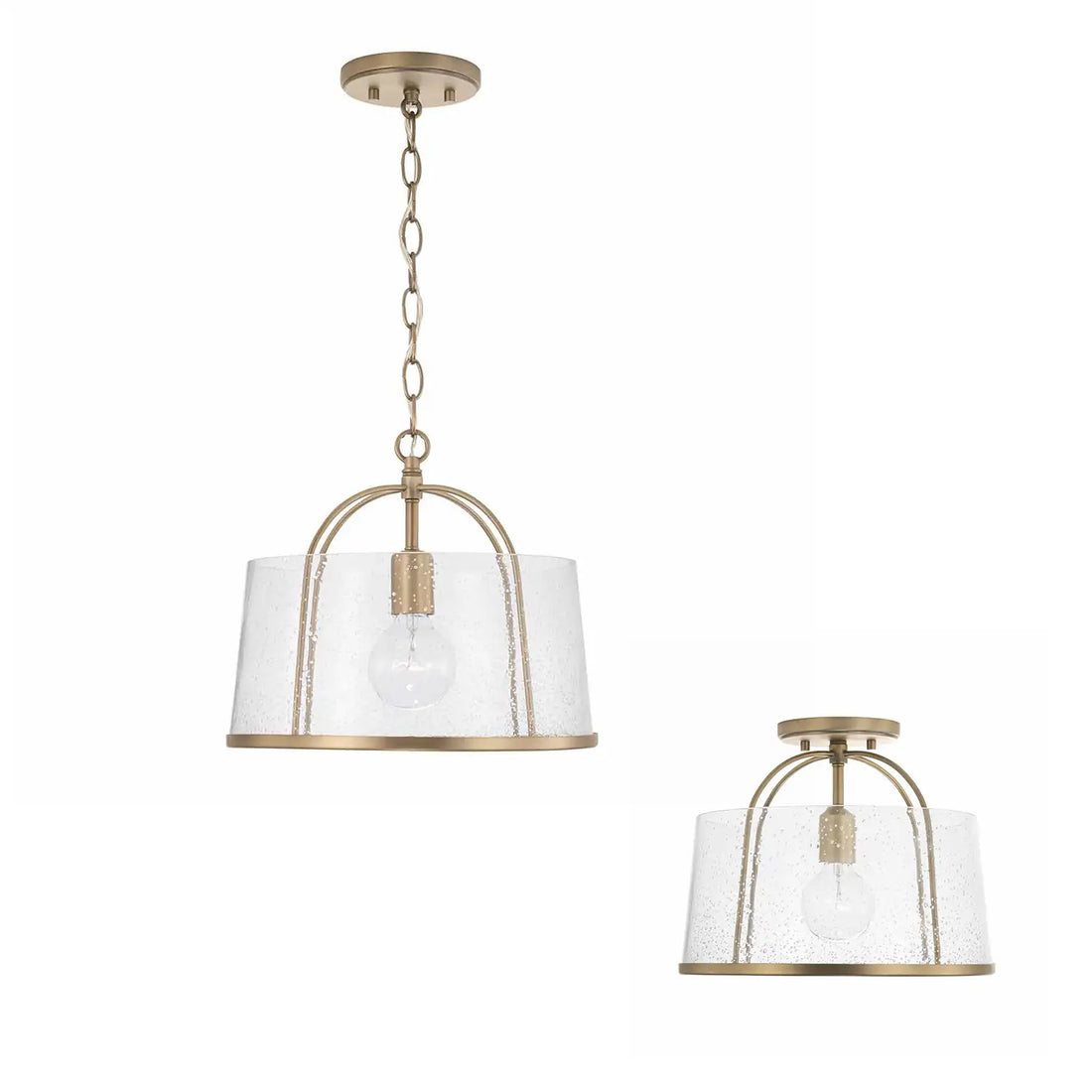 CAPITAL LIGHTING, MADISON SEMI-FLUSH, SEMI FLUSH MOUNT LIGHT
