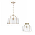 CAPITAL LIGHTING, MADISON SEMI-FLUSH, SEMI FLUSH MOUNT LIGHT