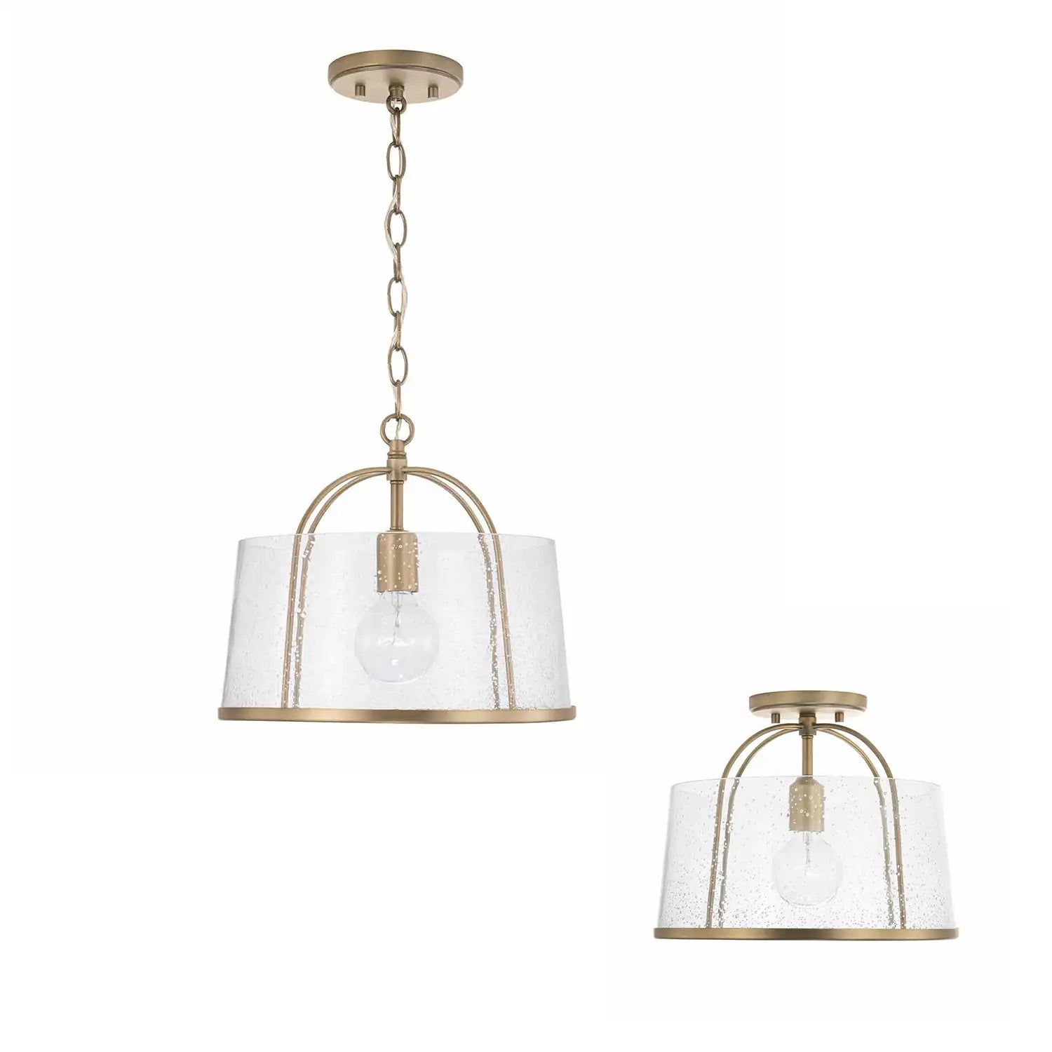 CAPITAL LIGHTING, MADISON SEMI-FLUSH, SEMI FLUSH MOUNT LIGHT