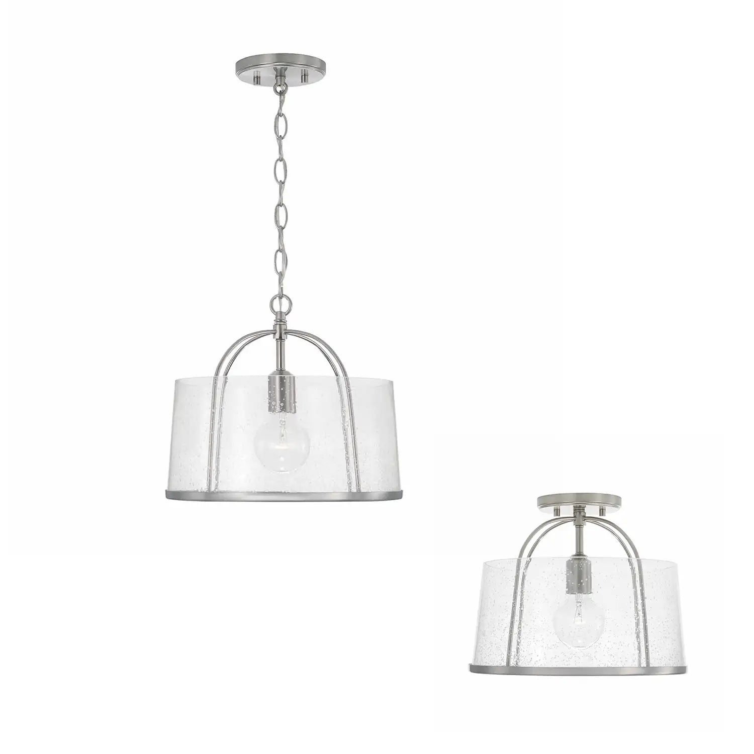 CAPITAL LIGHTING, MADISON SEMI-FLUSH, SEMI FLUSH MOUNT LIGHT